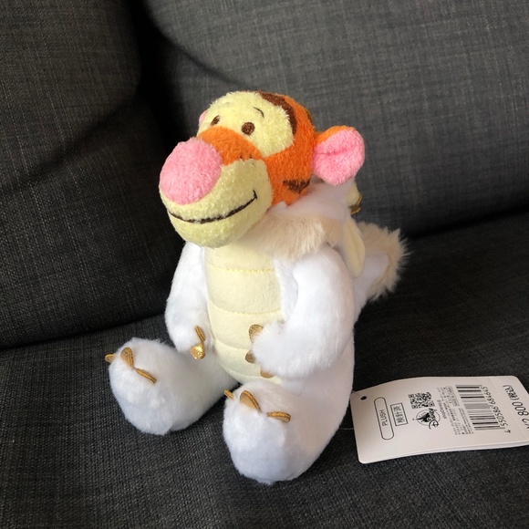 Disney Other - 2024 Disney Japan Pooh Year of the Dragon White Tigger S Plush - NEW RARE